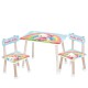 Дитячий столик M 501-34 стільниця 60 х 40 см, 2 стільчики