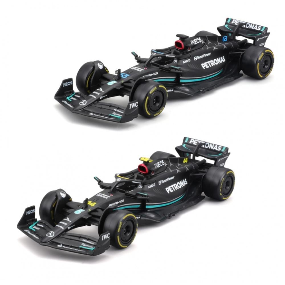 Колекційна автомодель "Mercedes-AMG F1 W14 E Performance (2023)" Bburago 18-38080, 1:43 масштаб