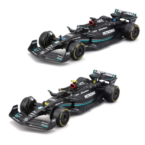 Колекційна автомодель "Mercedes-AMG F1 W14 E Performance (2023)" Bburago 18-38080, 1:43 масштаб