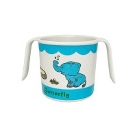 Чашка з бамбукового волокна MGZ-0150(Blue) з малюнком, 200 мл