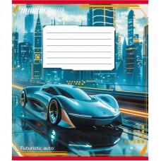 Зошит учнівський "Авто майбутнього" 018-530292K-1 в клітинку, 18 аркушів