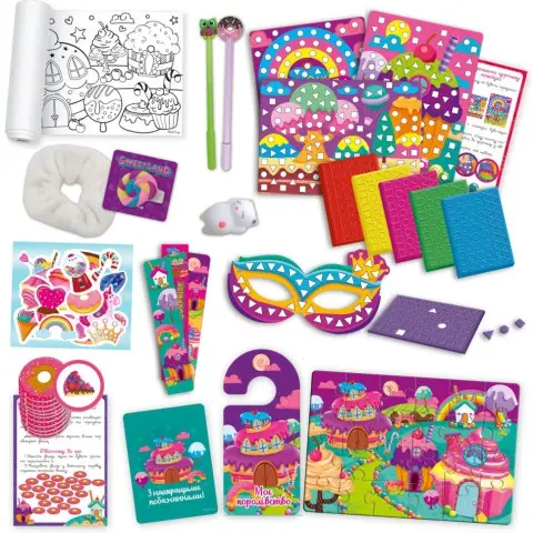 Набір для творчості "Королівство солодощів" VT8080-04 з сюрпризами