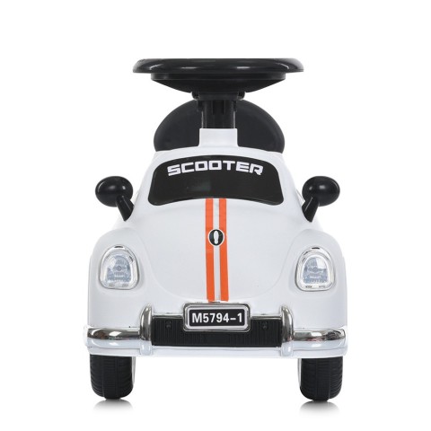 Дитяча каталка-толокар M 5794-1 білий, без батьківської ручки