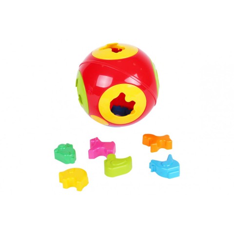 Розвиваючий розумний Шар-сортер №2 3237TXK з фігурками тварин
