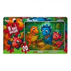 Дитячі м'які пазли "Dino Park" S20-10-07, 20 елементів