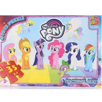 Дитячий пазл "My little PONY" MLP013 постер 35 елементів