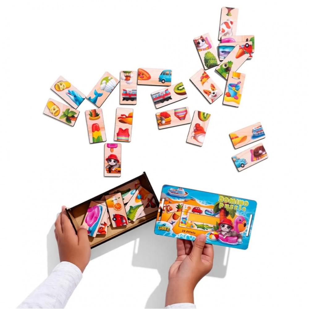 Дерев'яне доміно "Половинки" (ПСД266) PSD266