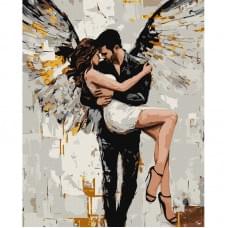 Картина за номерами "Її спасіння" KHO8657 з фарбами металік extra 40х50 см