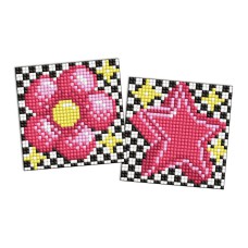 Алмазна мозаїка "LOL Surprise! Квітка і зірка" AMG1181 на самоклеючій основі 9x9 см