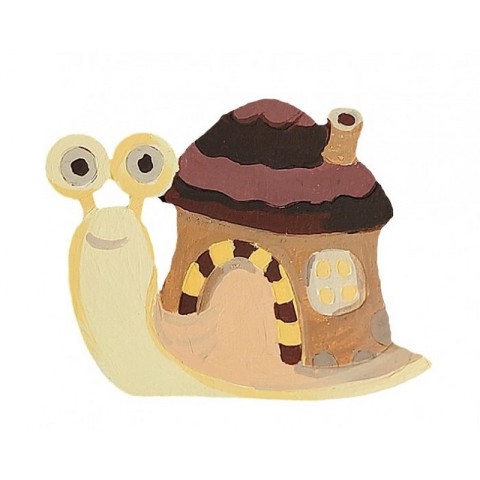 Набір дитячої творчості Розпис по дереву "Магніти-равлик та жабка" РД-013