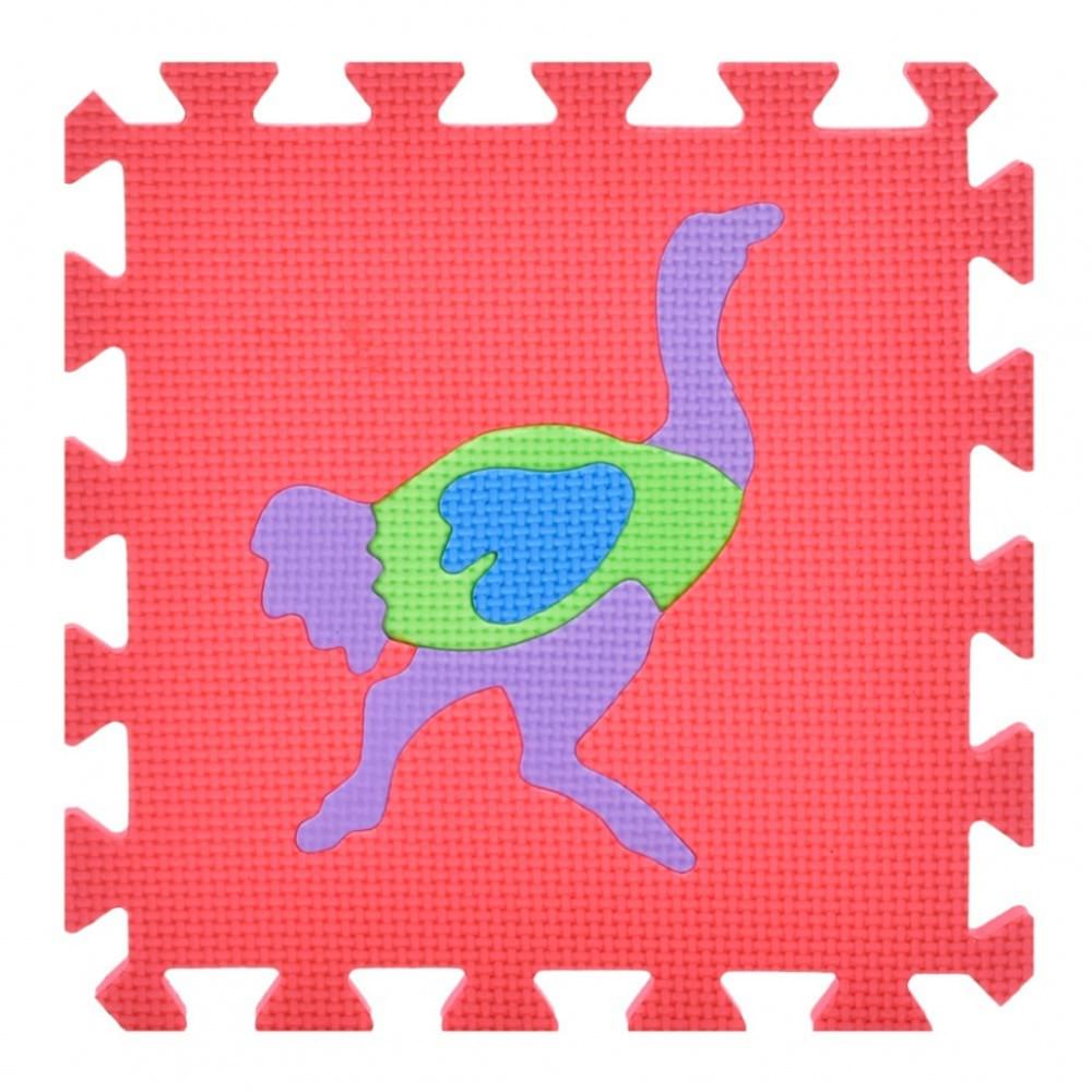 Дитячий килимок Мозаїка "Тварини" M 0376-1, 10 деталей, EVA, 30х30 см