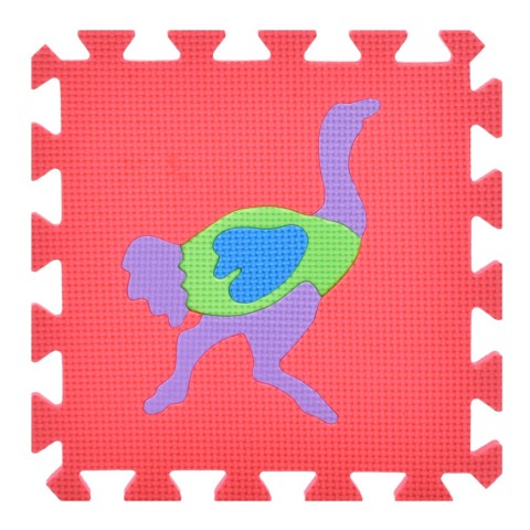 Дитячий килимок Мозаїка "Тварини" M 0376-1, 10 деталей, EVA, 30х30 см