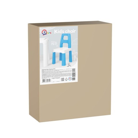 Дитячий стілець "Kids Chair" 9710TXK блакитний, до 75 кг