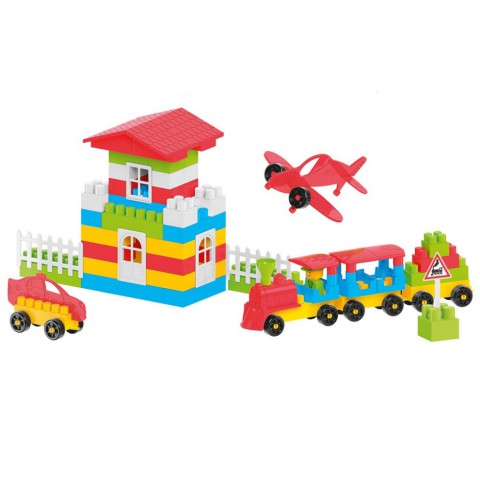 Дитячий Конструктор "Техно" 3640TXK, у валізці 107 деталей