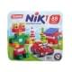 Дитячий конструктор з великими деталями "NIK-1" 71863, 88 деталей