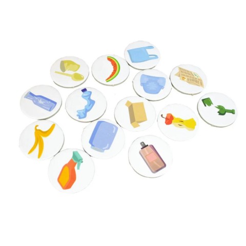 Дерев'яна розвиваюча гра "Сортуємо відходи" 900798