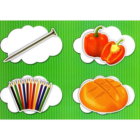 Логопедичні картки №1 15225001, 120 карток-малюнків