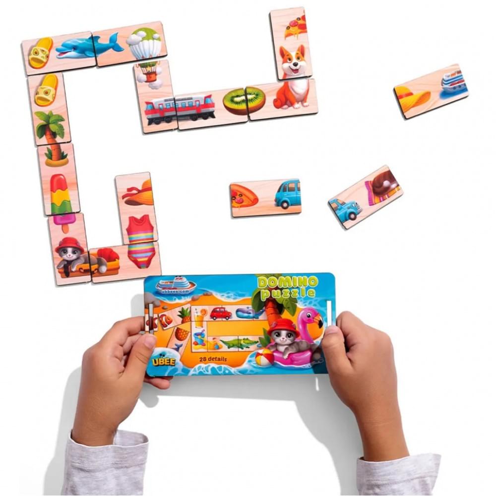 Дерев'яне доміно "Половинки" (ПСД266) PSD266