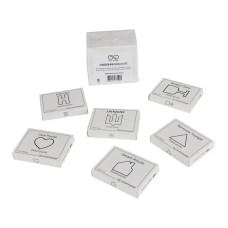 Набір дерев'яних головоломок "Wooden mini puzzle set #2" set2en 6 штук