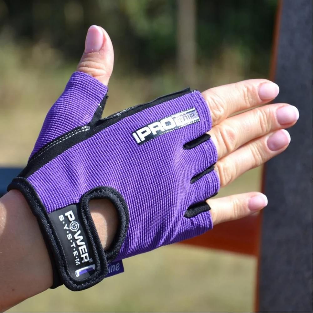 Рукавички для фітнесу Pro Grip Power System PS-2250_M_Purple розмір М, purple