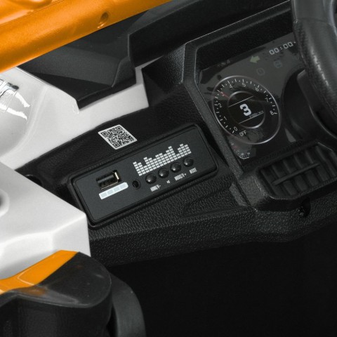 Дитячий електромобіль Джип M 6141EBLR-1 до 30 кг