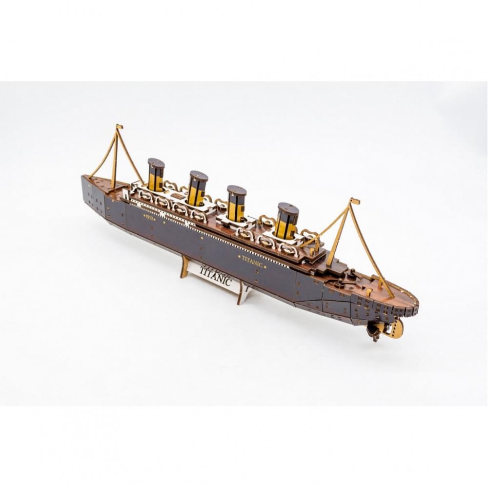 Дерев'яний 3D конструктор "Титанік" Арт-26912, 269 деталей