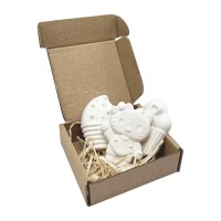 Гіпсові фігурки для декорування "Смаколики Kitty" gips008, 3 фігурки