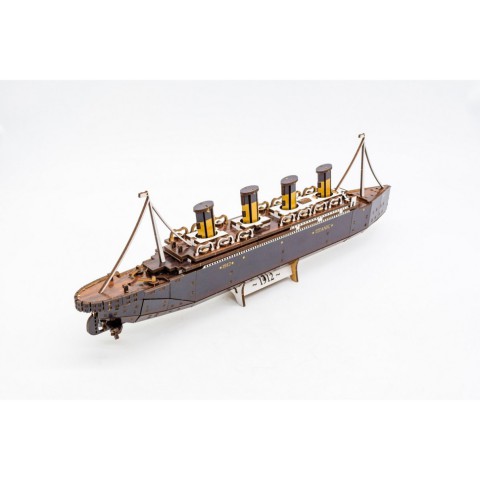 Дерев'яний 3D конструктор "Титанік" Арт-26912, 269 деталей