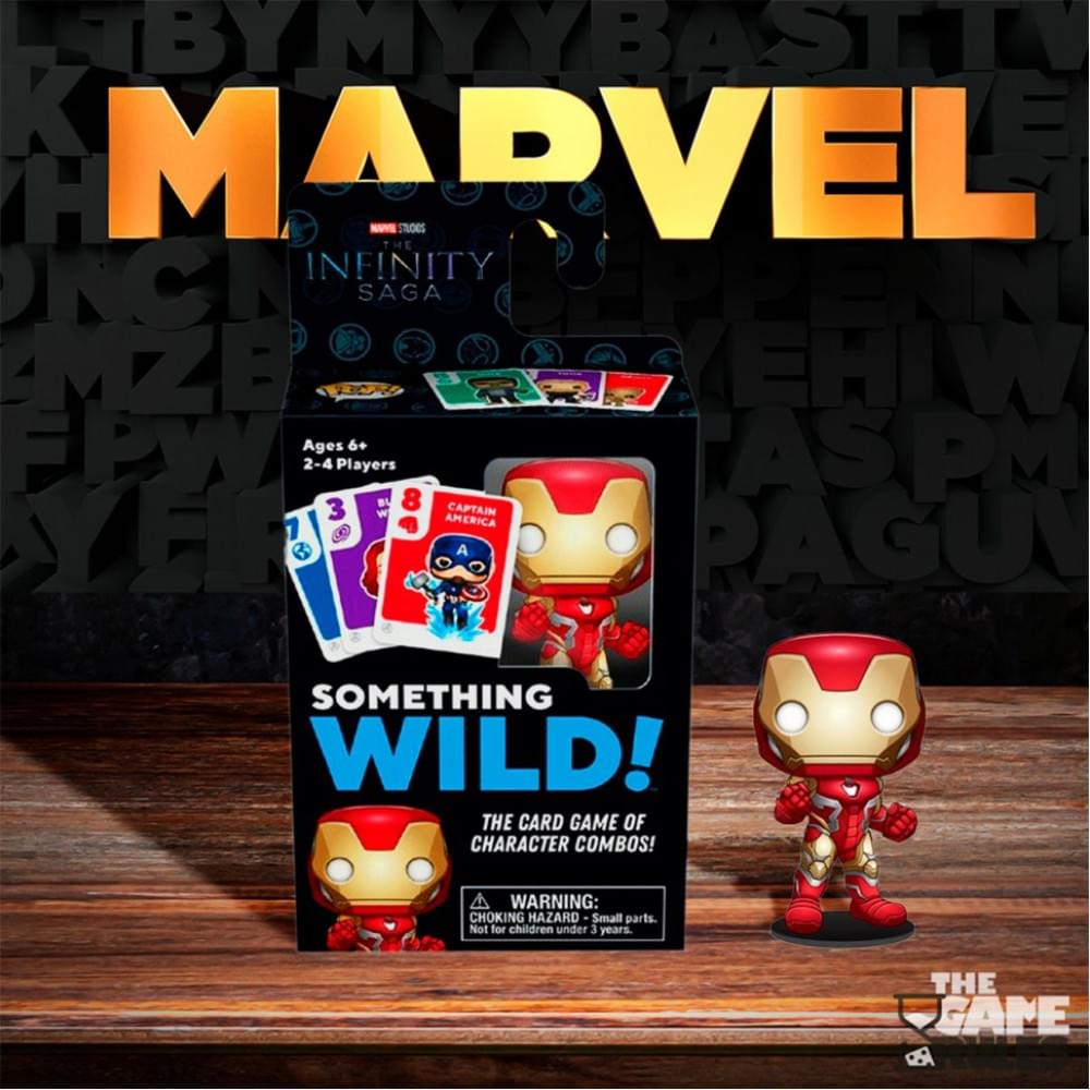 Карткова гра "Залізна людина" Something Wild Funko 60495 з фігуркою