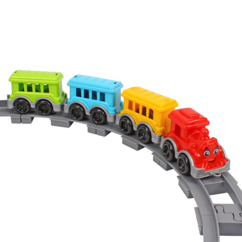 Дитячий іграшковий набір залізниця 0914TXK 16 деталей