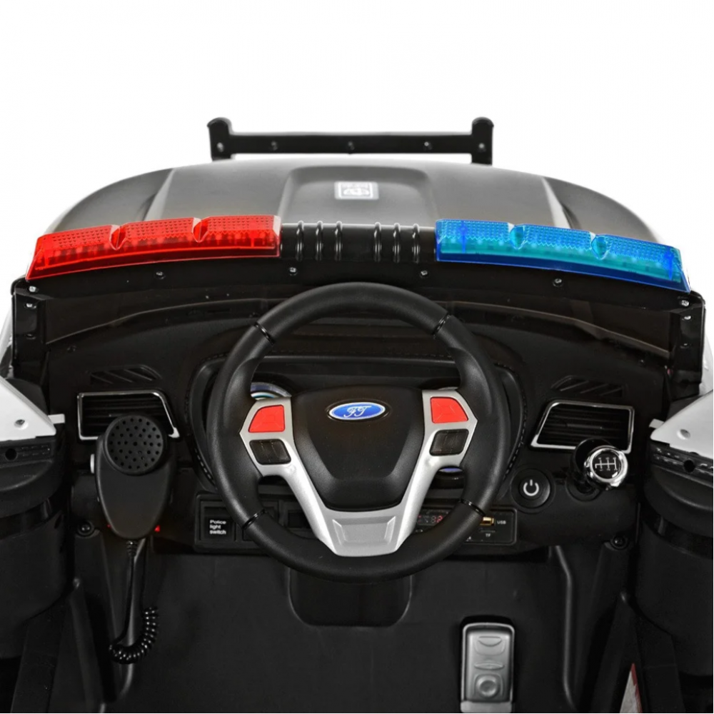 Дитячий електромобіль Джип Bambi M 3259EBLR-1-2, р/у, Чорно-білий