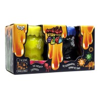 В'язка маса "Mega Stretch Slime" Danko Toys SLM-11-02U(Yellow-Blue), 2 банки