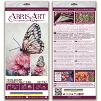 Набір для вишивання бісером "Пелюстковий сон" AB-927 на натуральному холсті