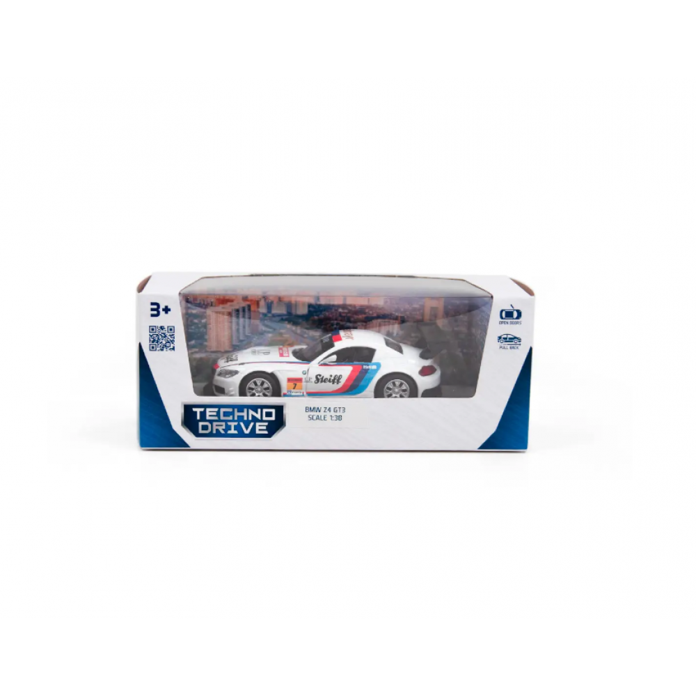 Дитяча автомодель BMW Z4 GT3 TechnoDrive 250255 білий