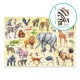 Дитячий пазл "Тварини Сафарі" 300637, 200 елементів