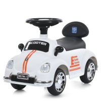 Дитяча каталка-толокар M 5794-1 білий, без батьківської ручки