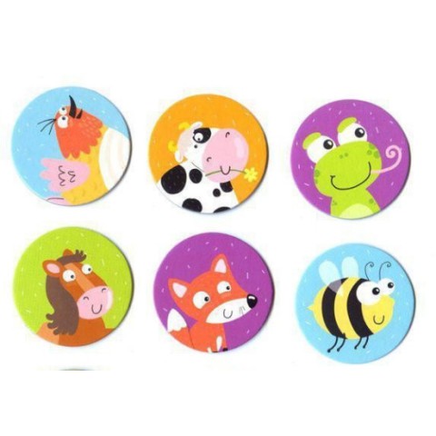 Дитяча настільна гра Мемо "Тварини" DoDo 300145, 12 зображень