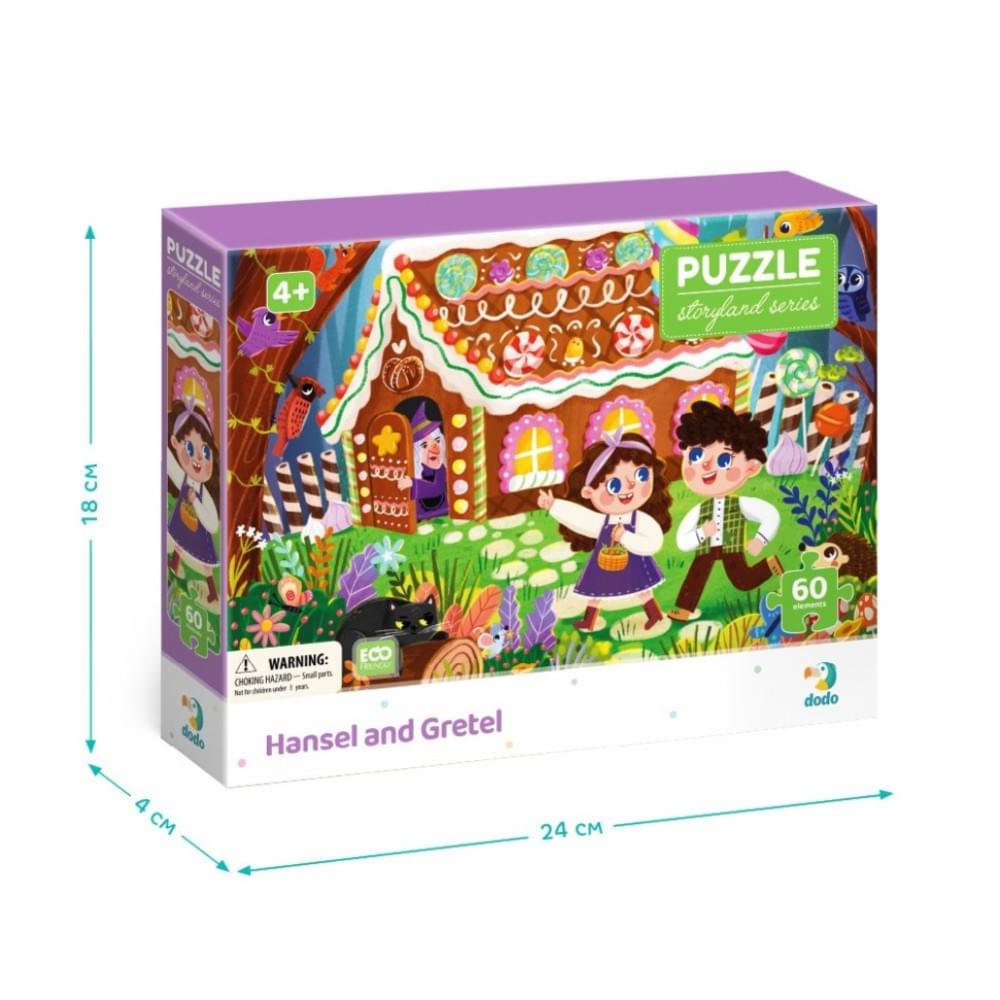 Пазл дитячий "Гензель та Гретель" 300715, 60 елементів
