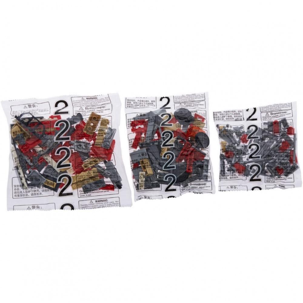 Конструктор "Потяг DF5 1391 з рейками" 98219 Дизельний локомотив