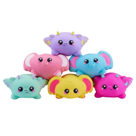 Колекційна іграшка-антистрес "Слон Баблз" Smooshzees 08232 серії "Snugzees"