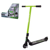 Самокат трюковий 2-х колісний TR21007 (RL7T) Extreme Motion SAGA, колеса PU 110 мм Зелений