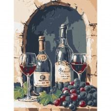 Картина за номерами "Гармонія вина" ©art_selena_ua KHO5730, 30х40 см