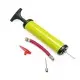 Насос ручний для м'ячів, надувних виробів Pump NE-P-18Y жовтий