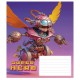 Зошит учнівський "Super hero" 012-3298K-3 в клітинку, 12 аркушів