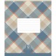 Зошит учнівський "Plaid pattern" 018-3345K-2 в клітинку, 18 аркушів