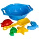 Дитяча іграшка "Набір пісочний К" ТехноК 1431TXK у сітці Синій
