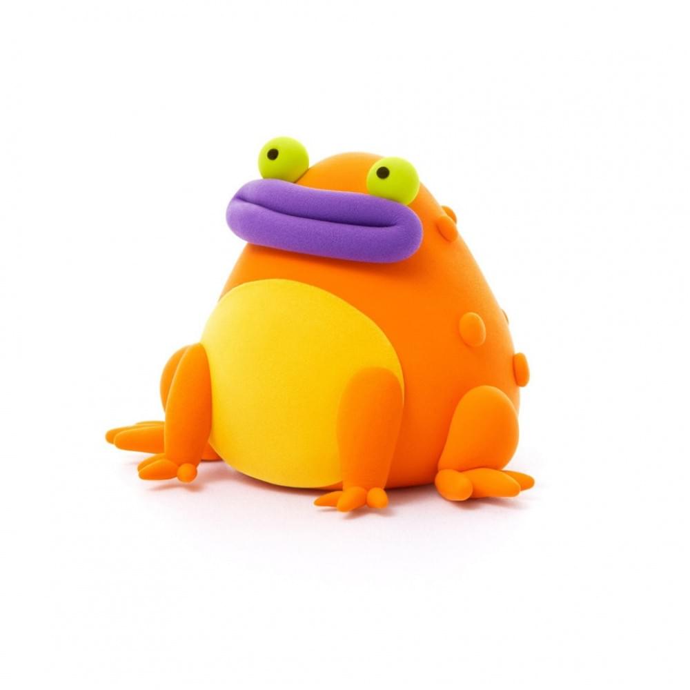 Набір самозатвердіючого пластиліну Екзотичні тварини Жаба ЛІПАКА 30124-UA01