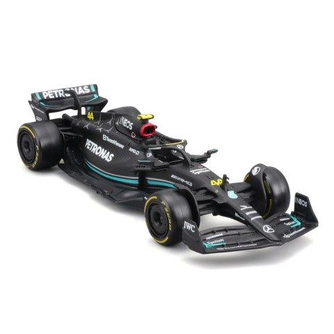 Колекційна автомодель "Mercedes-AMG F1 W14 E Performance (2023)" Bburago 18-38080, 1:43 масштаб