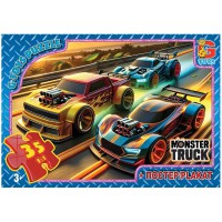Пазли дитячі "Монстер траки" MT181, 35 елементів