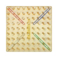 Дитяча розвиваюча іграшка "Математичний геоборд" AS-7135 дерево